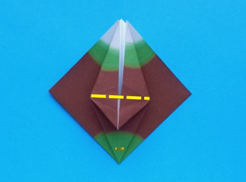 Origami Zombie maken