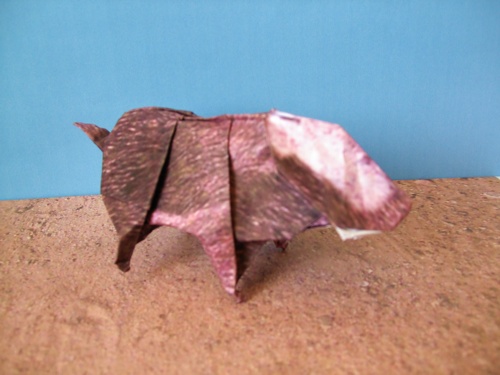 origami beaver