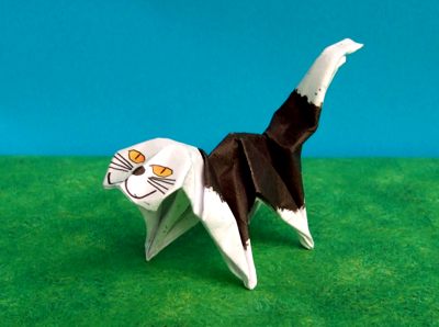 Origami cat