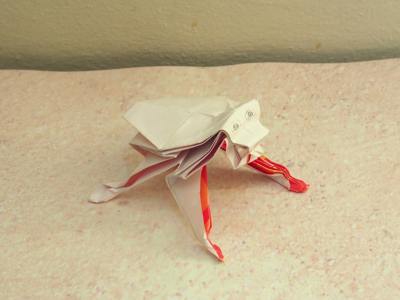 origami frog