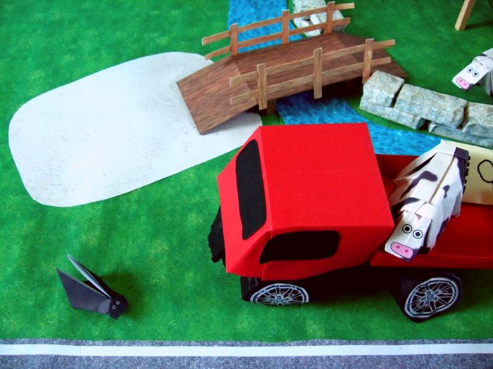 funny origami scenery funny origami scenery