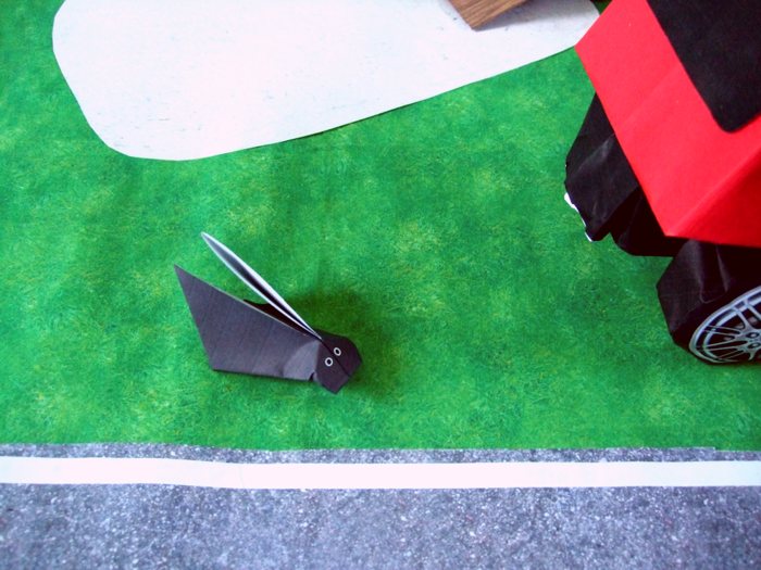 talking origami bug talking origami bug