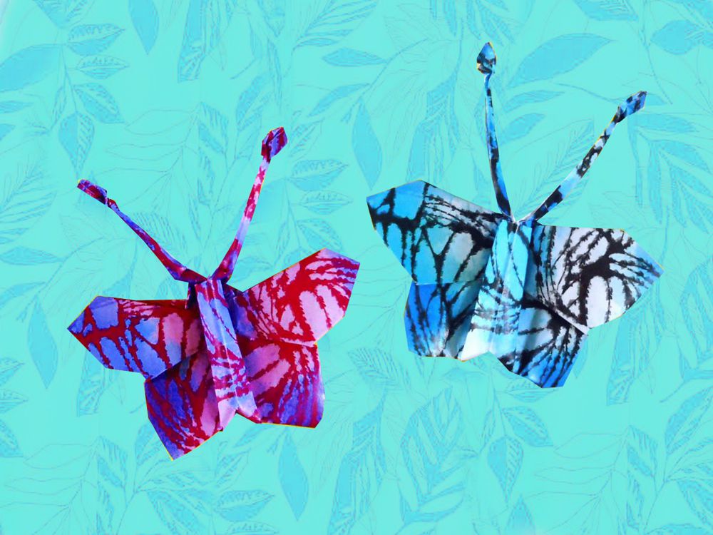 Origami Vlinders Origami Vlinders