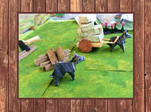 Origami Donkeys