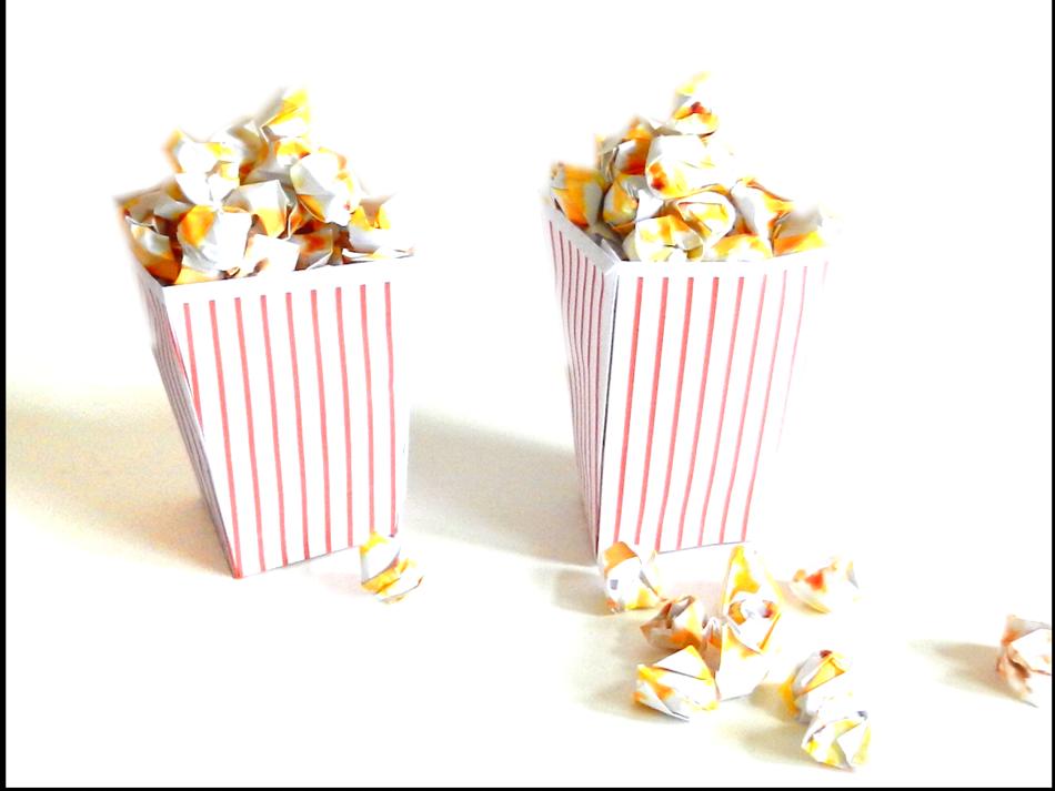 Origami Popcorn