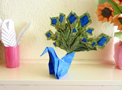 Origami pauw Origami pauw