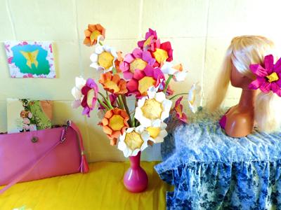 Origami bloemen Origami bloemen