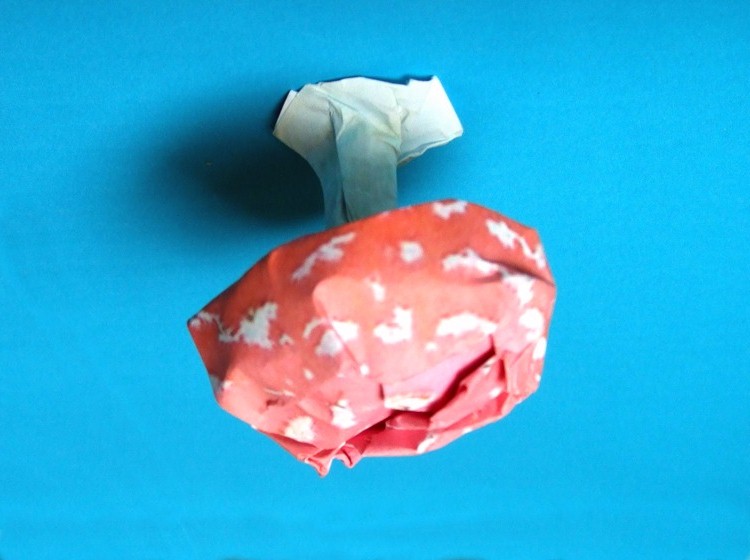 origami kaartje