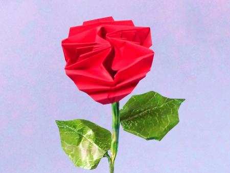 Origami Rose