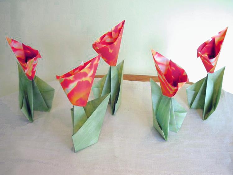 Origami Tulips Origami Tulips