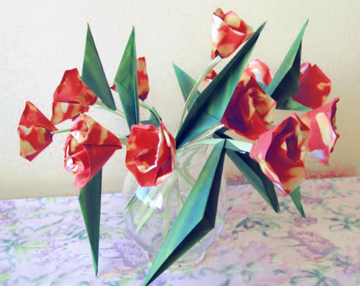 Origami Flowers Origami Flowers