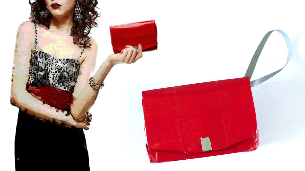 Origami clutch
