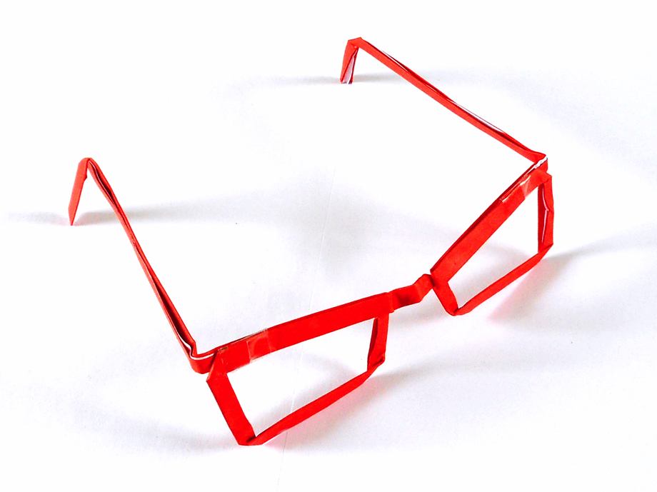 Origami glasses