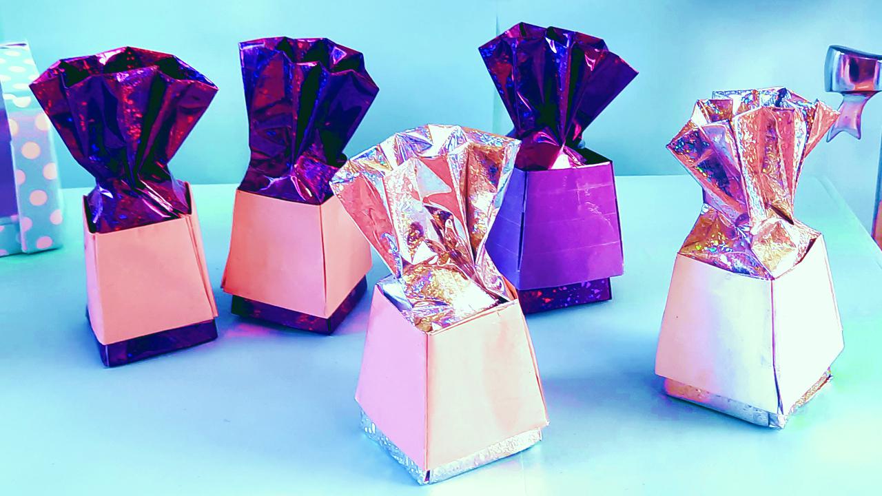 Origami cadeaudoosjes