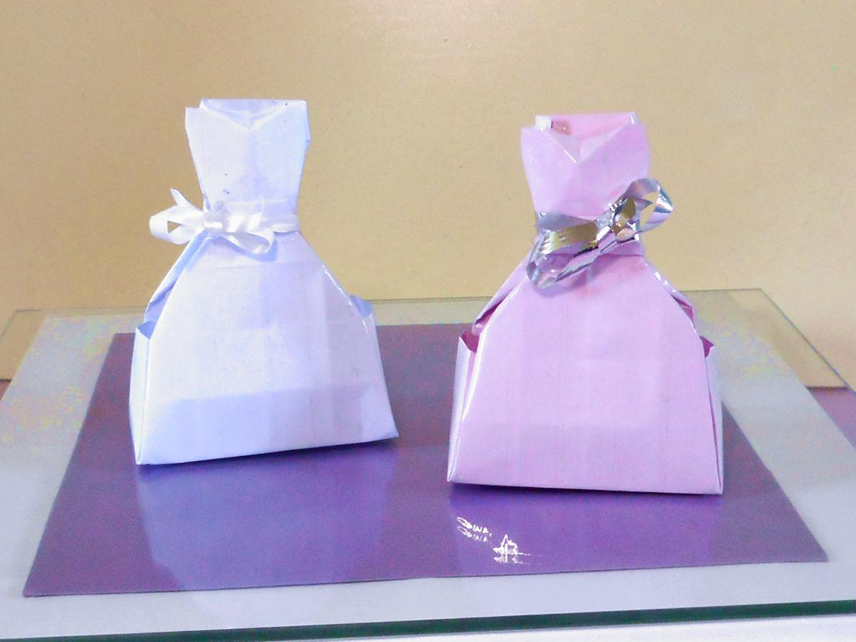 Origami cadeaudoosjes