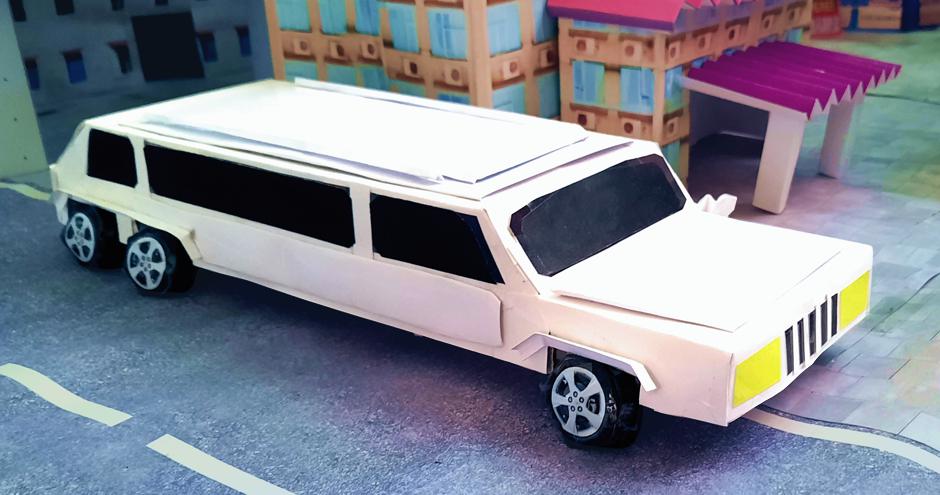 Miniatuur limousine Miniatuur limousine
