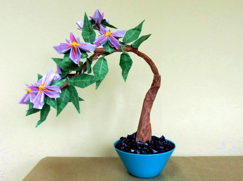 Bonsai Origami Flowers