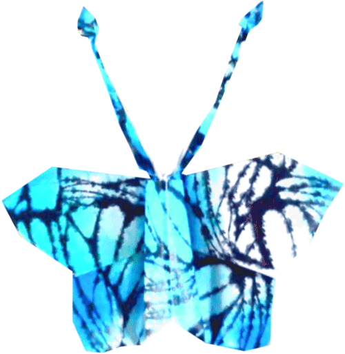Origami vlinder