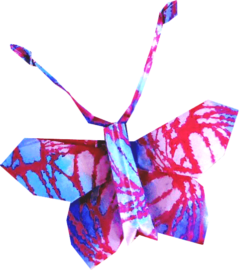 Origami vlinder