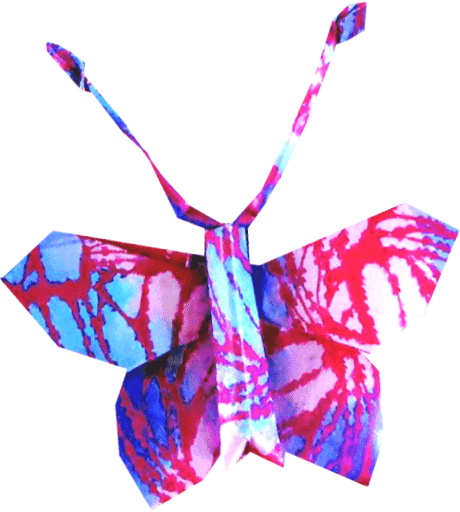 Origami vlinder
