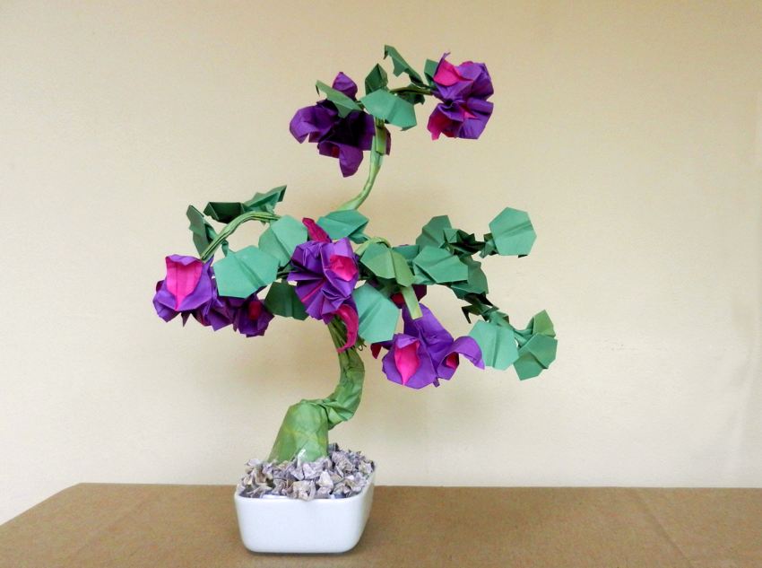 Bonsai Origami Fuchsia