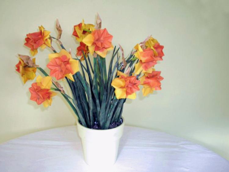 Origami Narcissen