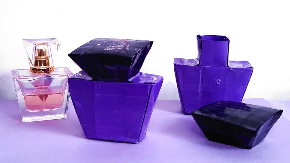 Origami Parfum flesjes Origami Parfum flesjes