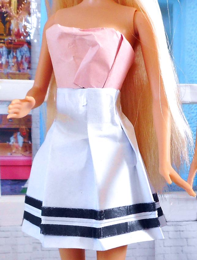 Sailor rokje van papier