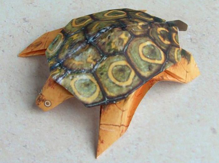 Origami schildpad