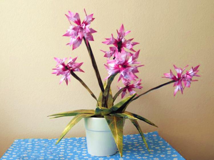 Roze Origami Plant Roze Origami Plant