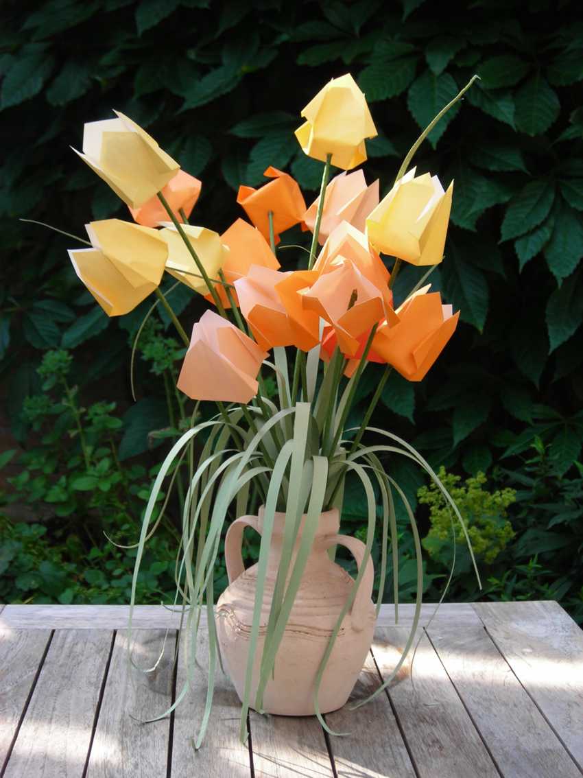 origami tulips