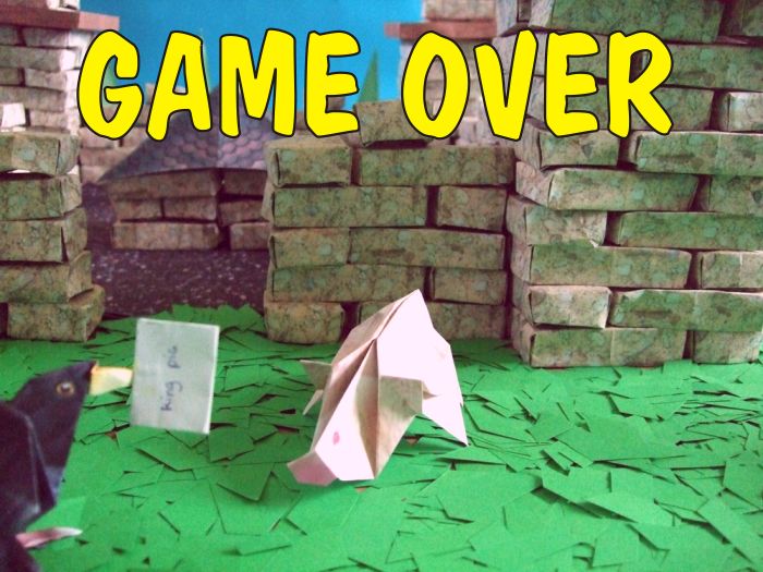 van papier gemaakt kasteel op schaal van papier gemaakt kasteel op schaal