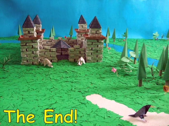 beautiful origami castle beautiful origami castle