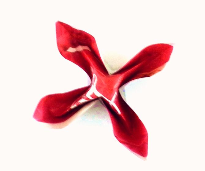 Origami flower