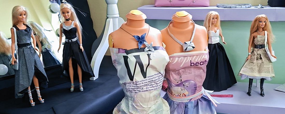 Origami doll fashion