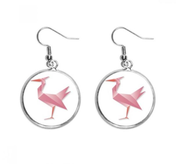 Flamingo Oorbellen