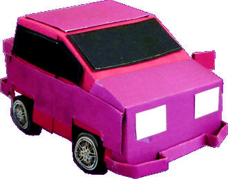 Paper car