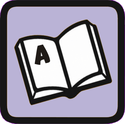 Woordenboek symbool Woordenboek symbool