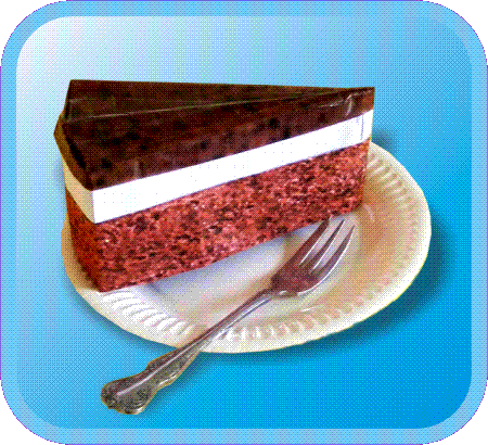 Origami Cake Slice