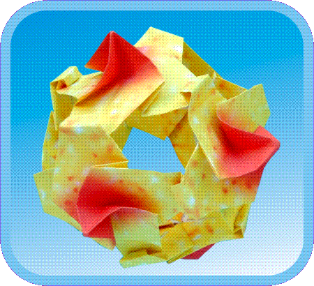 Origami Bloemenbal Origami Bloemenbal