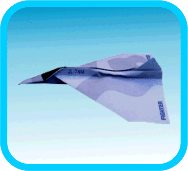 Origami straaljager Origami straaljager