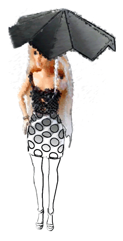 Girl with umbrella Girl with umbrella