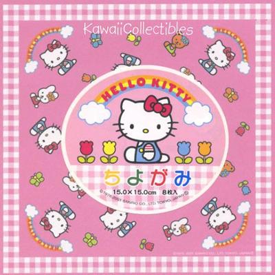 cute hello kitty origami paper