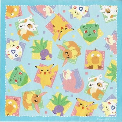 pokemon kawaii origami paper