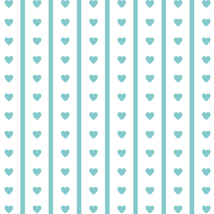 valentijn knutselpapier met blauwe hartjes