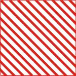 origami Candy Cane paper