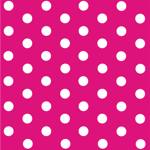 roze papier met witte stippen