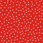 red with white polkadots origami paper