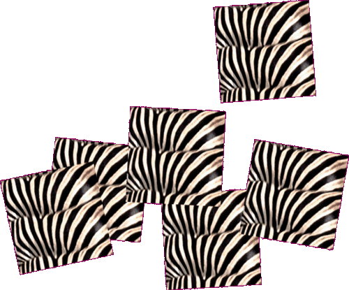 Origami Zebra papers