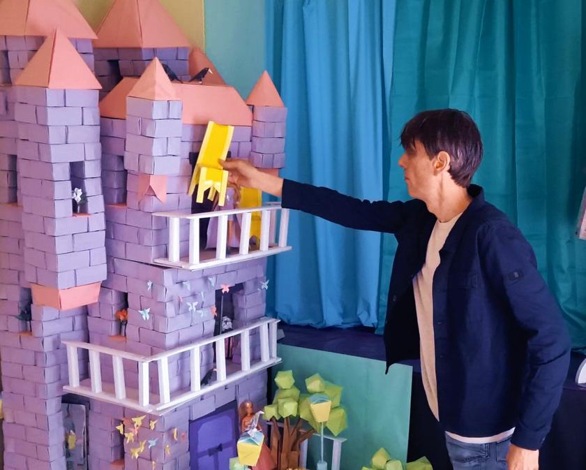 Poppenhuis kasteel maken